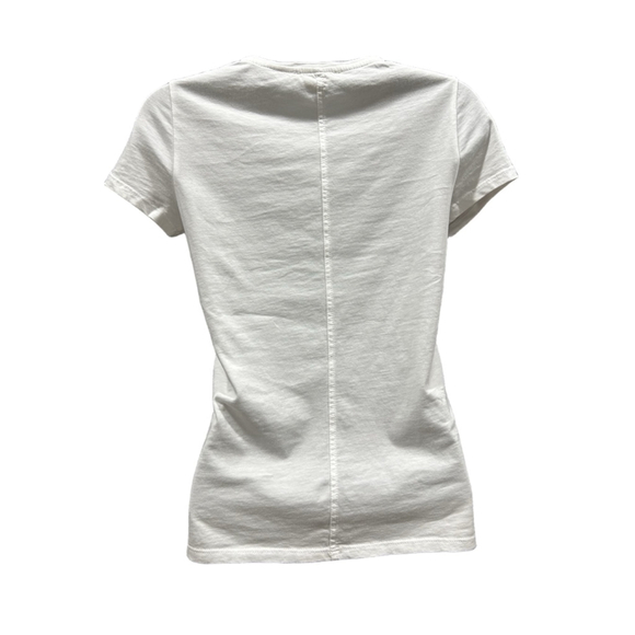 NWT Madewell Essential Slim Tee in Lightweight Cotton in white XXS - Picture 7 of 8